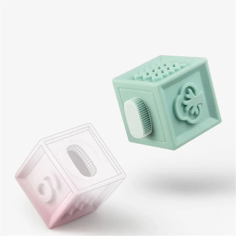 Montessori Educational Building Blocks For Toddlers