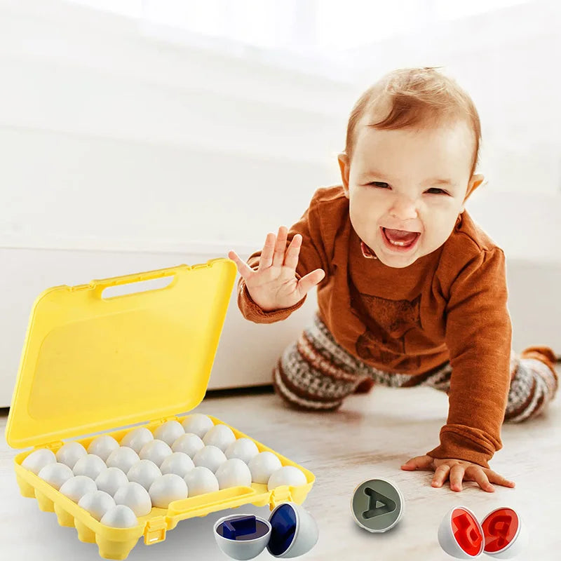 Montessori Matching Toy Eggs