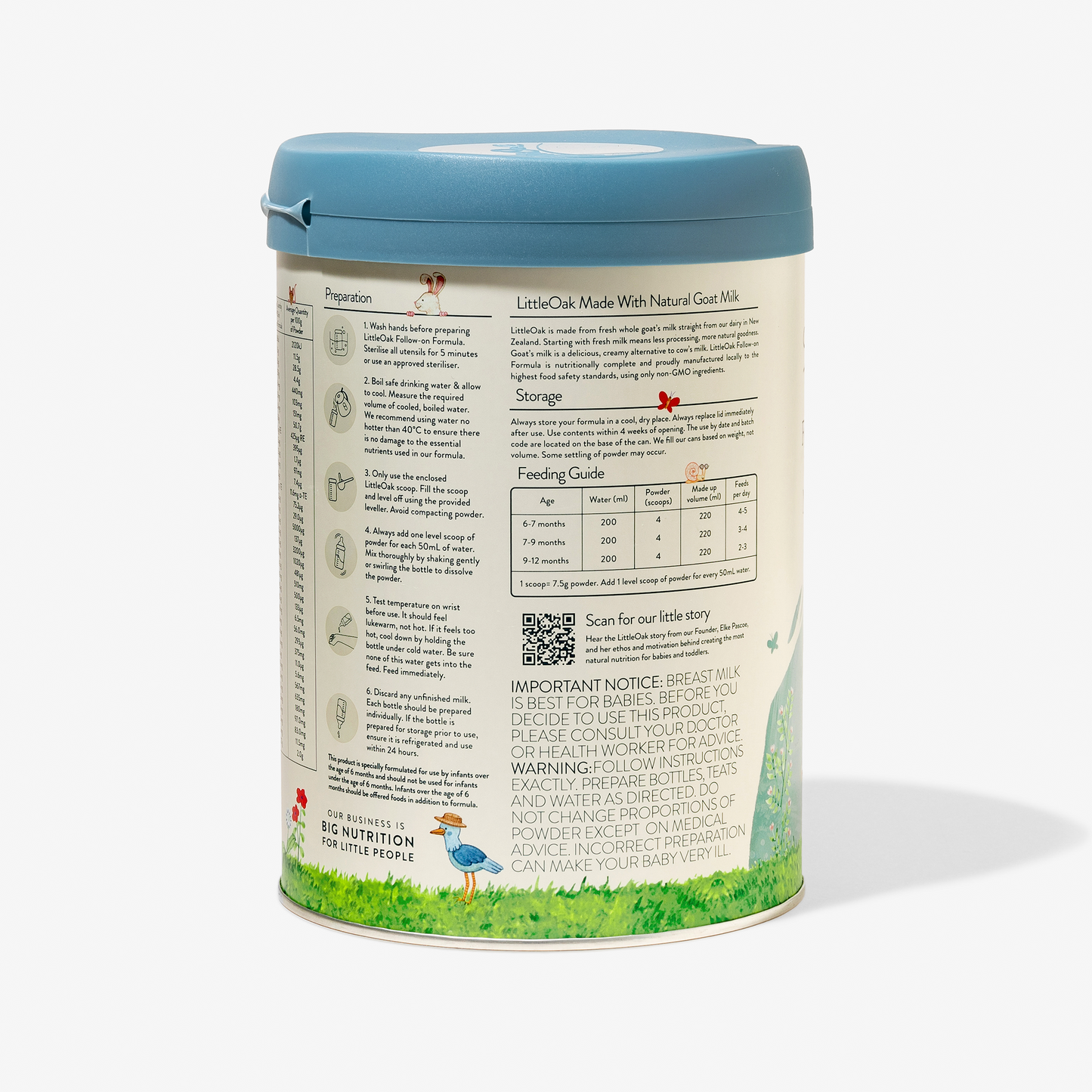 LittleOak Family Saver Bundle - Natural Goat Milk Follow-on Formula Stage 2