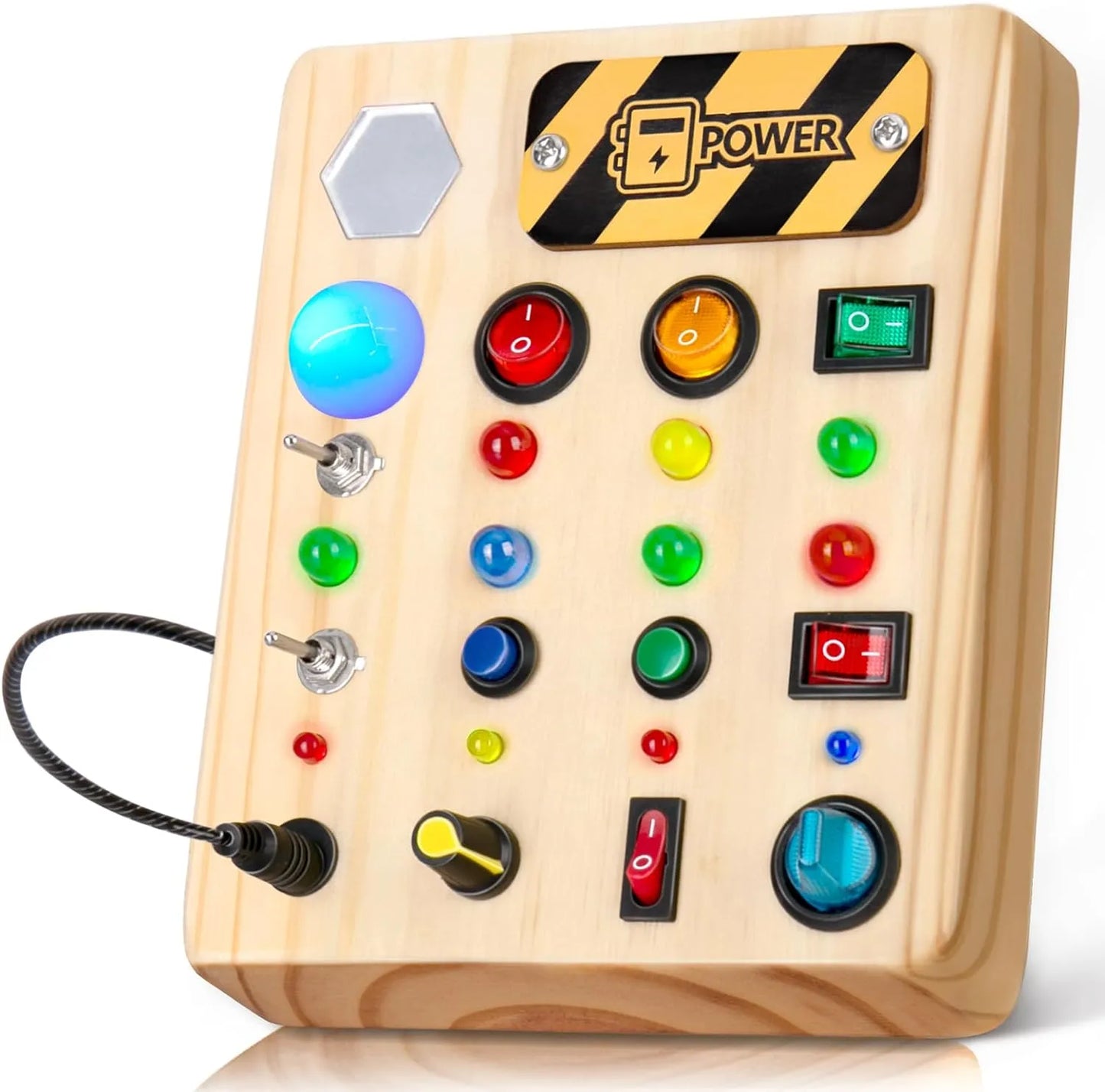 Montessori STEM Busy Board for Toddlers (Large)