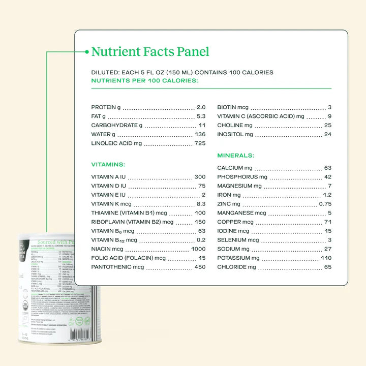 Bobbie Organic Infant Formula (0-12 months)