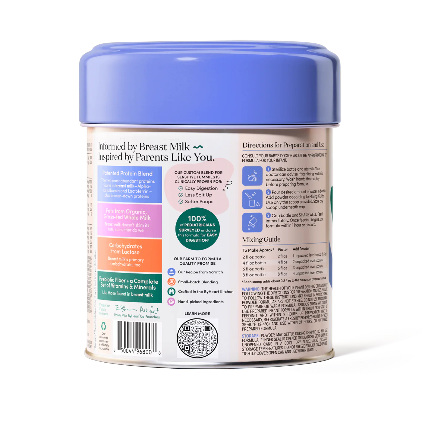 ByHeart Whole Nutrition Infant Formula (0-12 months)