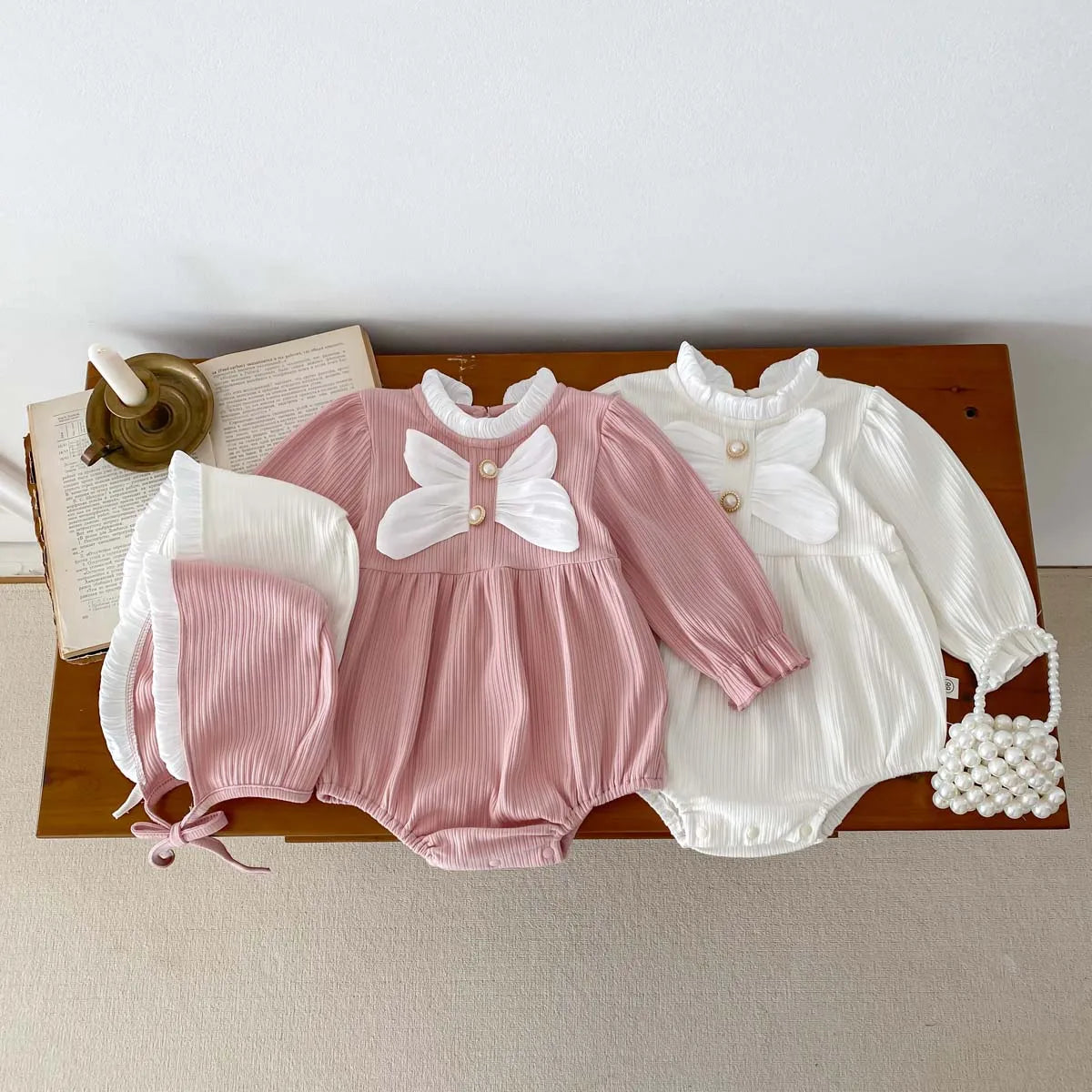 Nana Romper with Hat Set