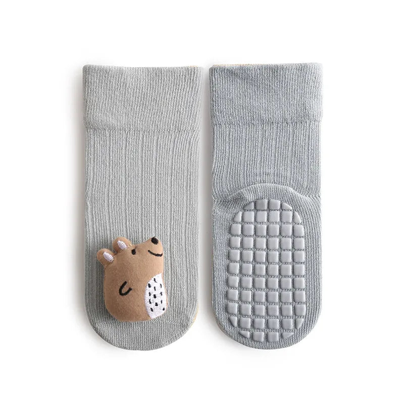 Cute Cartoon Animal Baby Non-Slip Socks