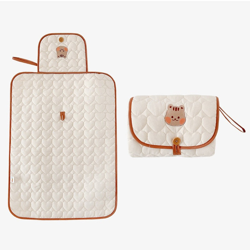 Waterproof Foldable Portable Travel Diaper Changing Pad