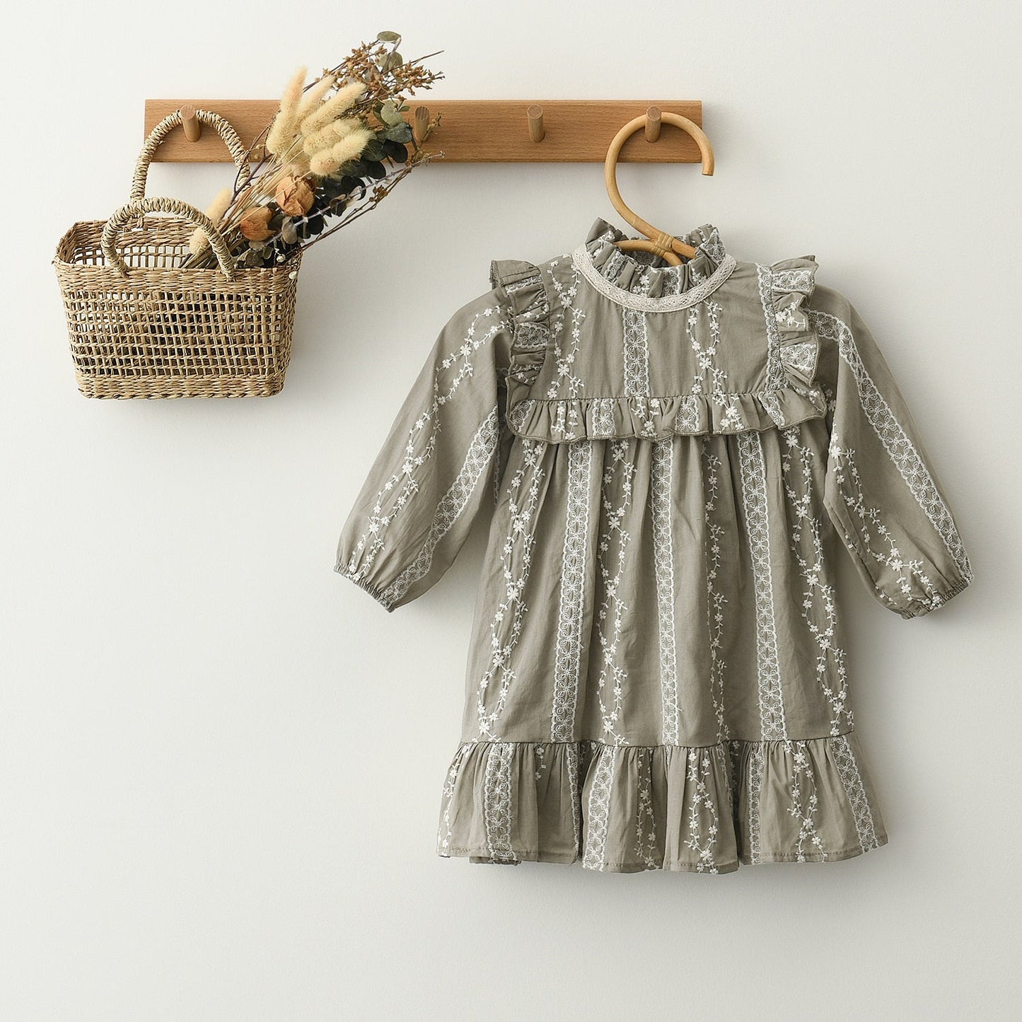 Vintage Style Vine Dress