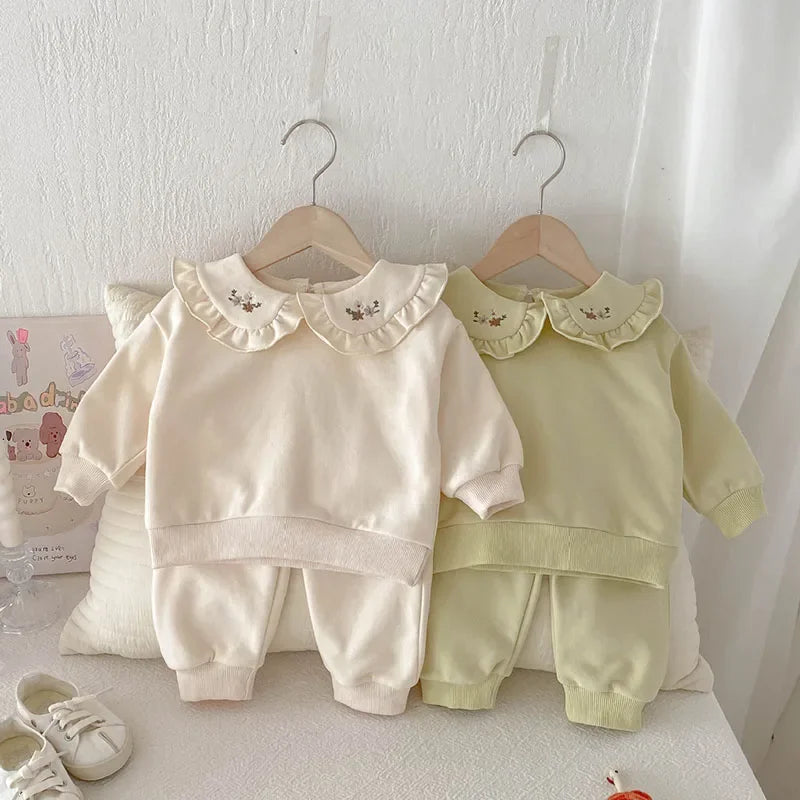 Embroidered Frill Collar Play Set