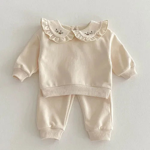 Embroidered Frill Collar Play Set