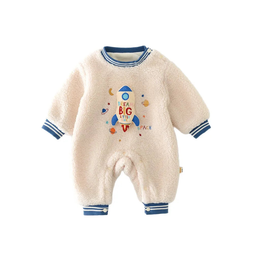 Plush Rocket Fleece Jumpsuit