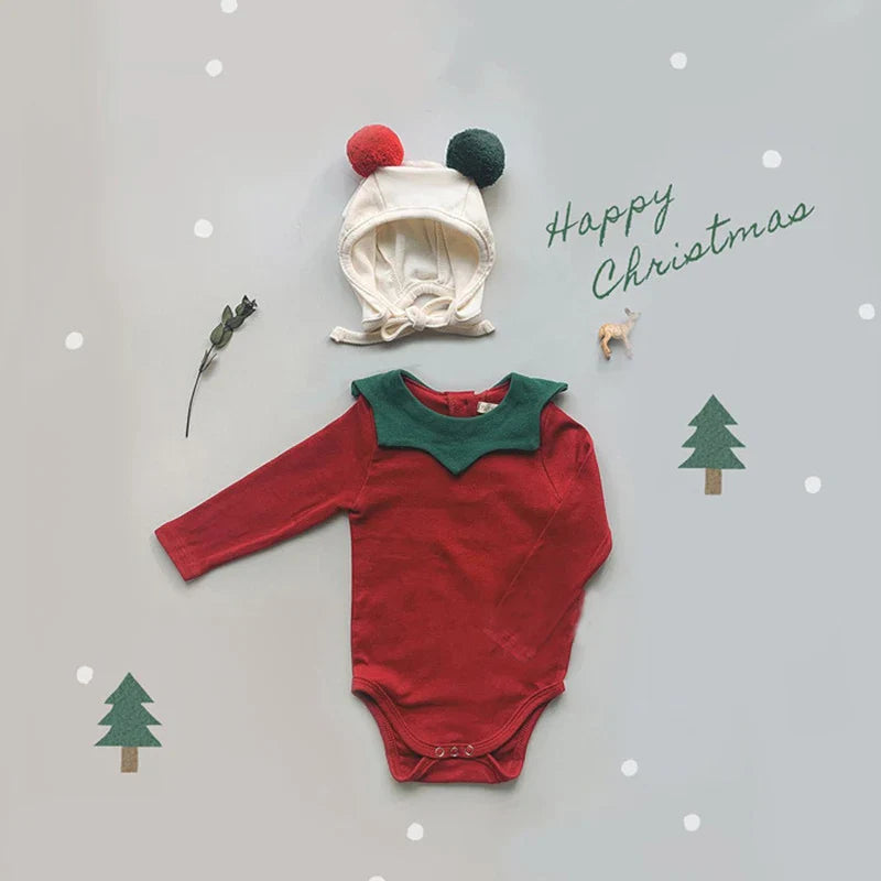 Christmas High Waist Pants Set