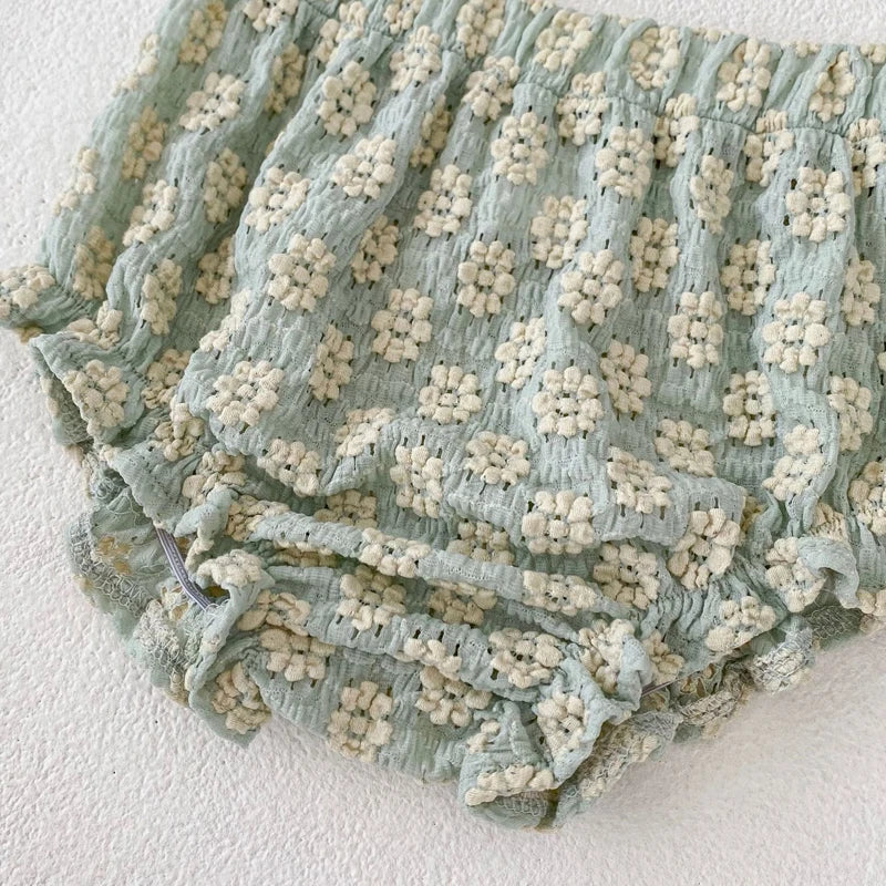 Jacquard knitted long sleeved Set