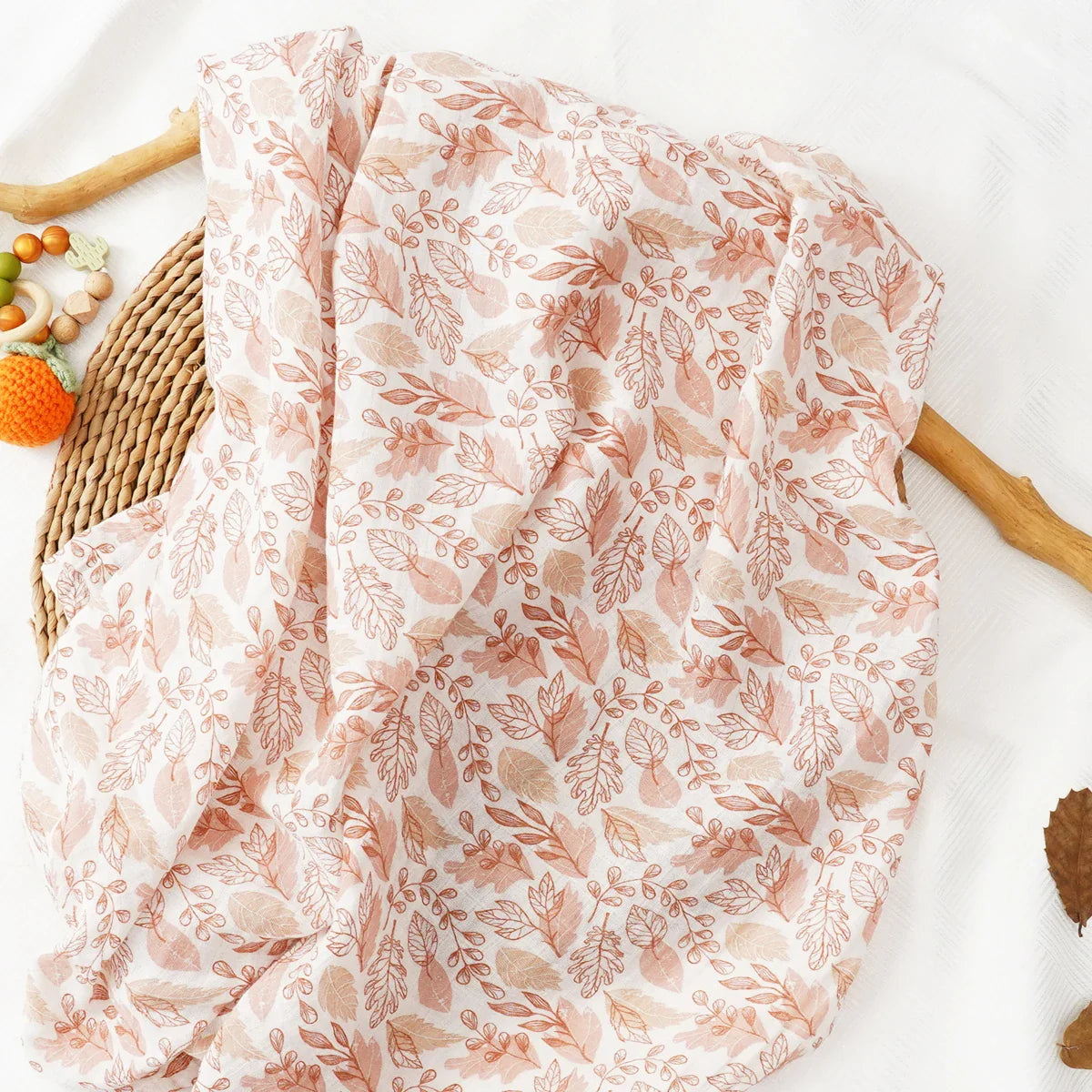 Printed Muslin Cotton Baby Swaddle