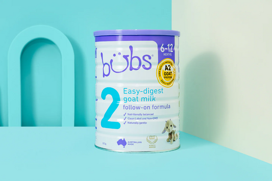 Aussie Bubs Goat Milk Follow-on Formula (Stage 2, 6-12 months)