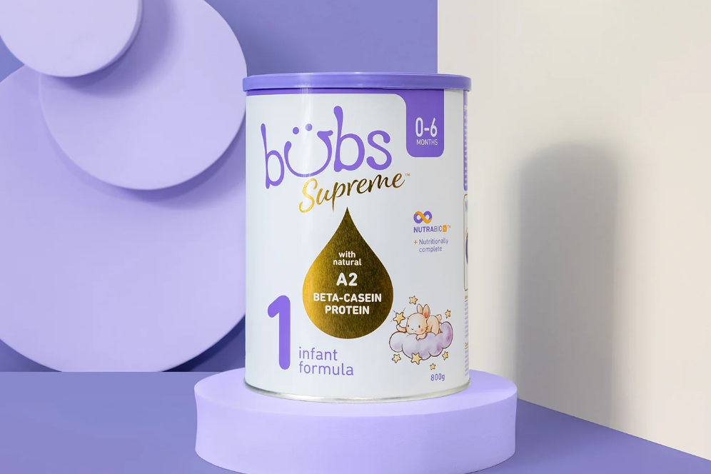 Aussie Bubs Supreme Infant Formula (Stage 1, 0-6 months)