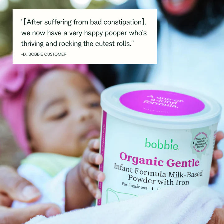 Bobbie Organic Gentle® Infant Formula (0-12 months)