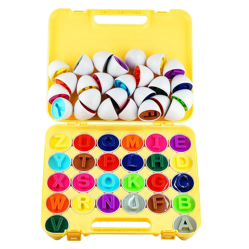 Montessori Matching Toy Eggs