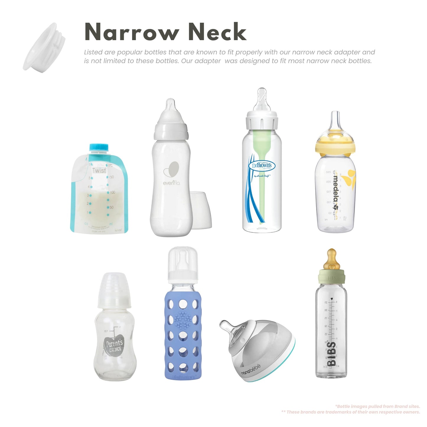 Baby's Brew - Portable Bottle Warmer Adapter Set (Warmer + Four Adapters)