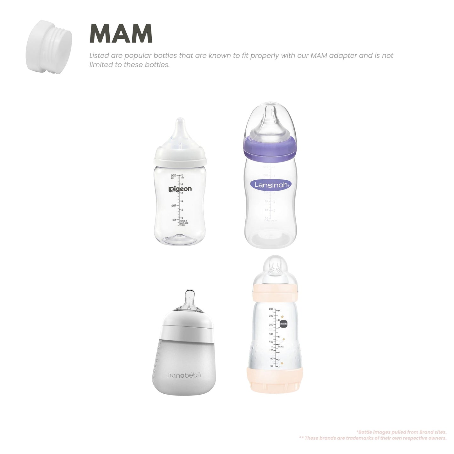 Baby's Brew - Portable Bottle Warmer Adapter Set (Warmer + Four Adapters)