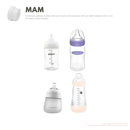 Baby's Brew - Portable Bottle Warmer Adapter Set (Warmer + Four Adapters)