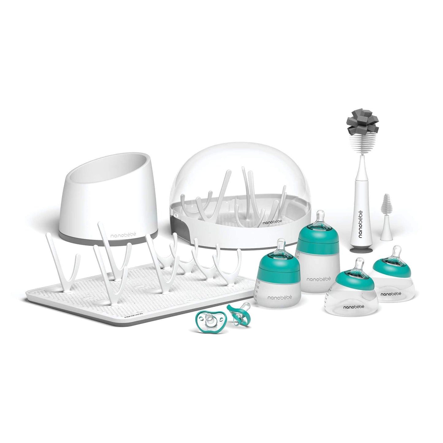 Ultimate Newborn Baby Bottle Feeding Set by Nanobébé US