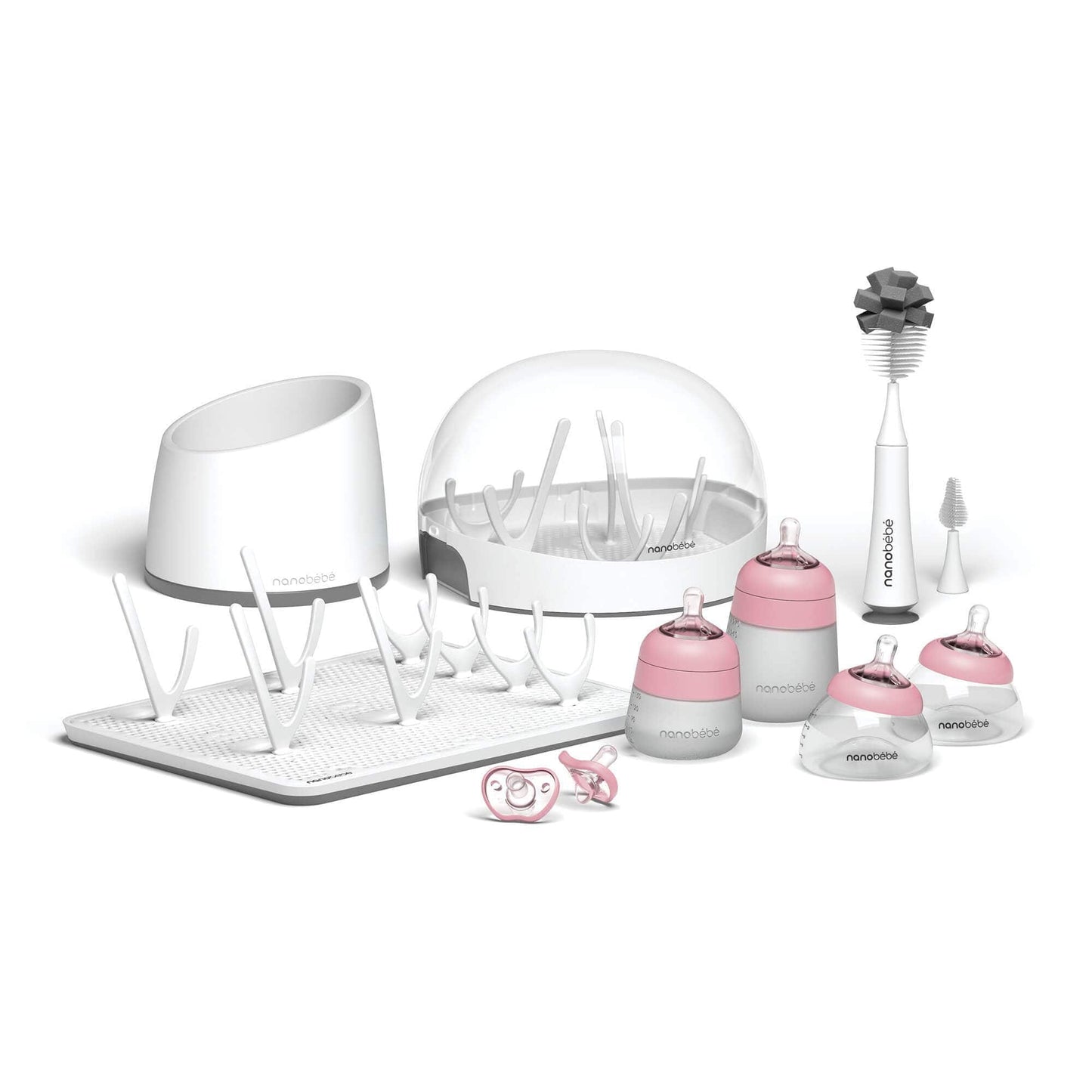 Ultimate Newborn Baby Bottle Feeding Set by Nanobébé US