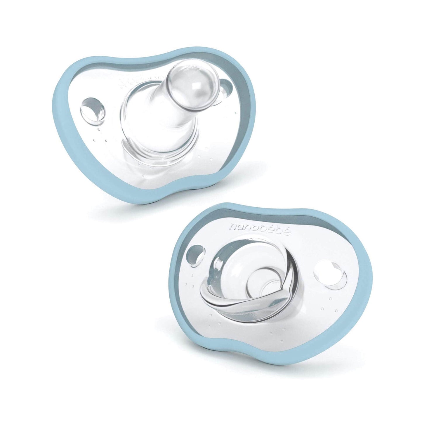 Limited-Edition Sky Blue Pacifier by Nanobébé US