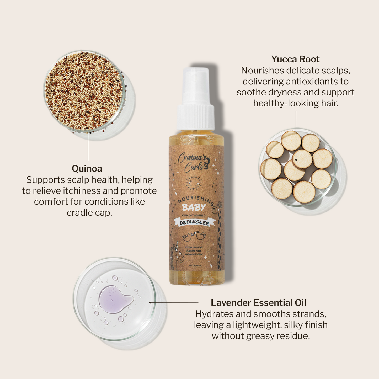 Nourishing Baby Detangler Spray