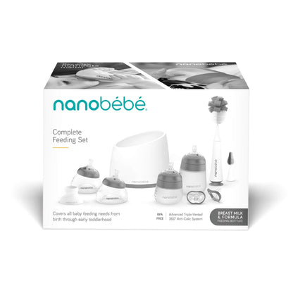 Baby Bottle Complete Feeding Set by Nanobébé US