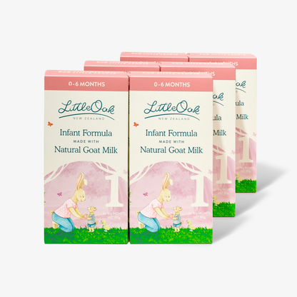 LittleOak Easy Everyday Sachet Bundle – Natural Goat Milk Infant Formula Stage 1