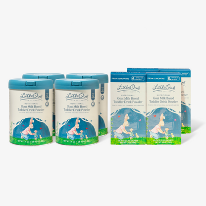 LittleOak Family Saver Bundle - Natural Goat Milk Toddler Milk Stage 3