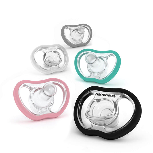 Active Flexy Pacifier (4m+) by Nanobébé US