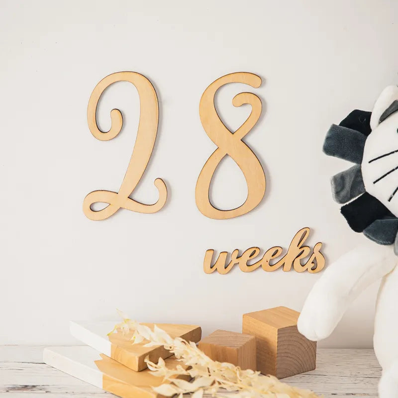 Handmade Baby Milestone Card