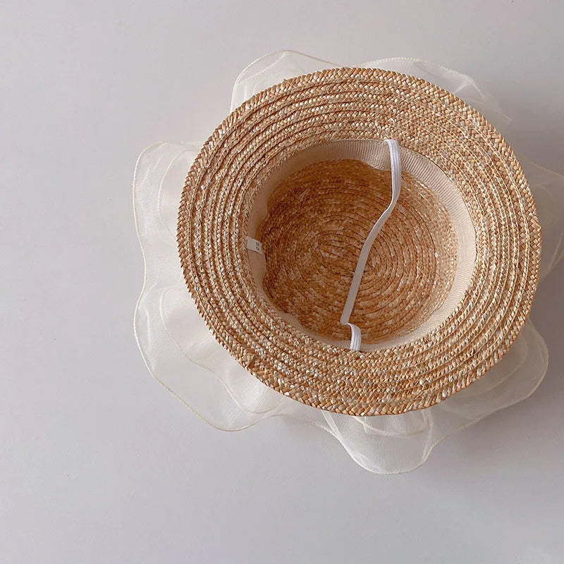 Lace Pearl Sun Hat