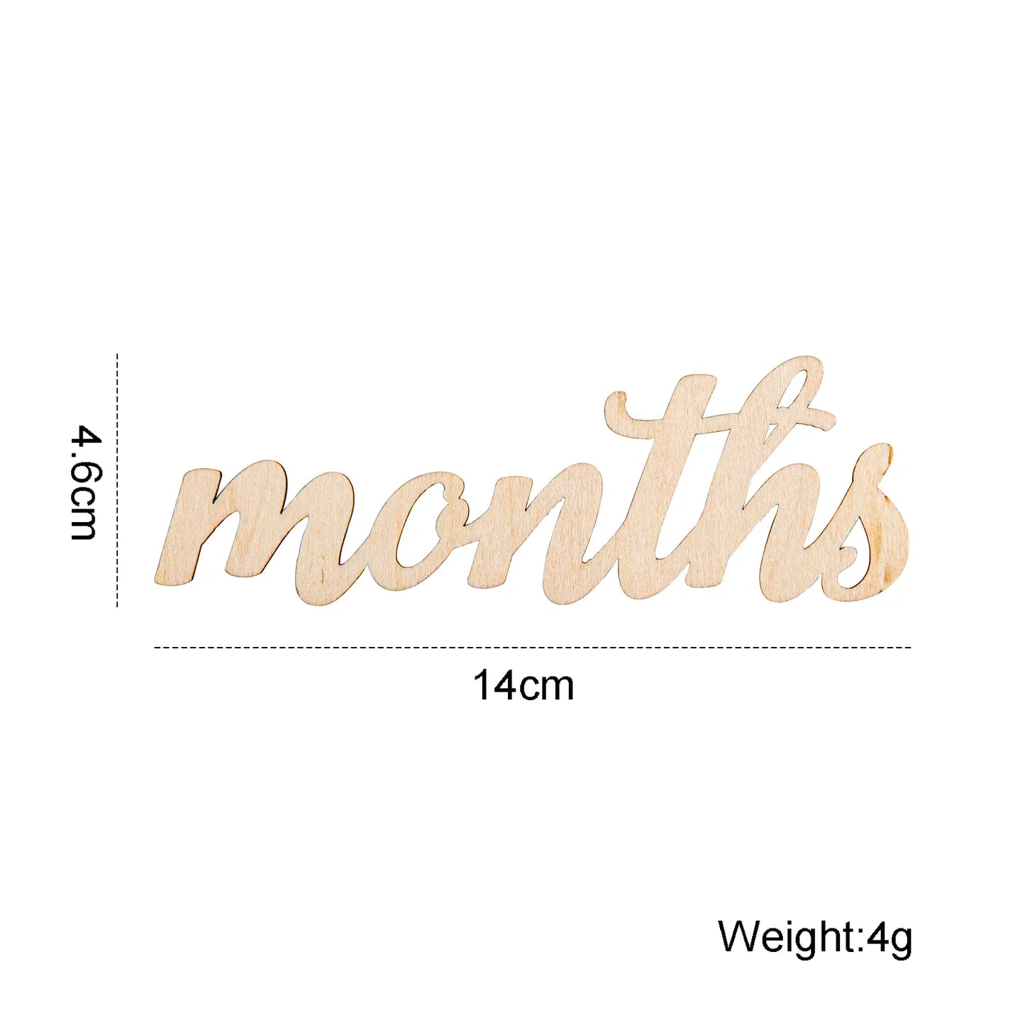 Handmade Baby Milestone Card