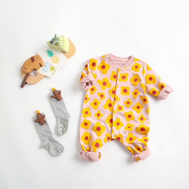 Cute Cartoon Baby Jumpsuit
