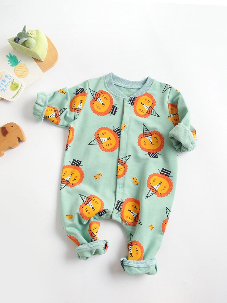 Cute Cartoon Baby Jumpsuit