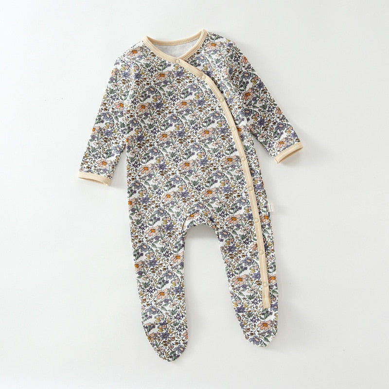 Full Floral Footed Pajama