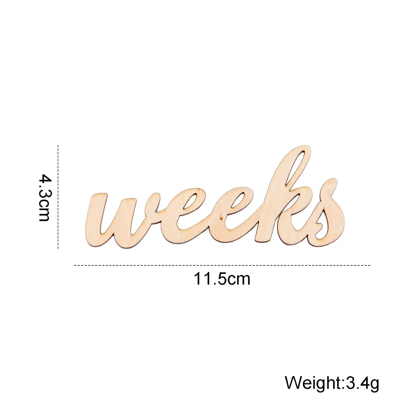 Handmade Baby Milestone Card