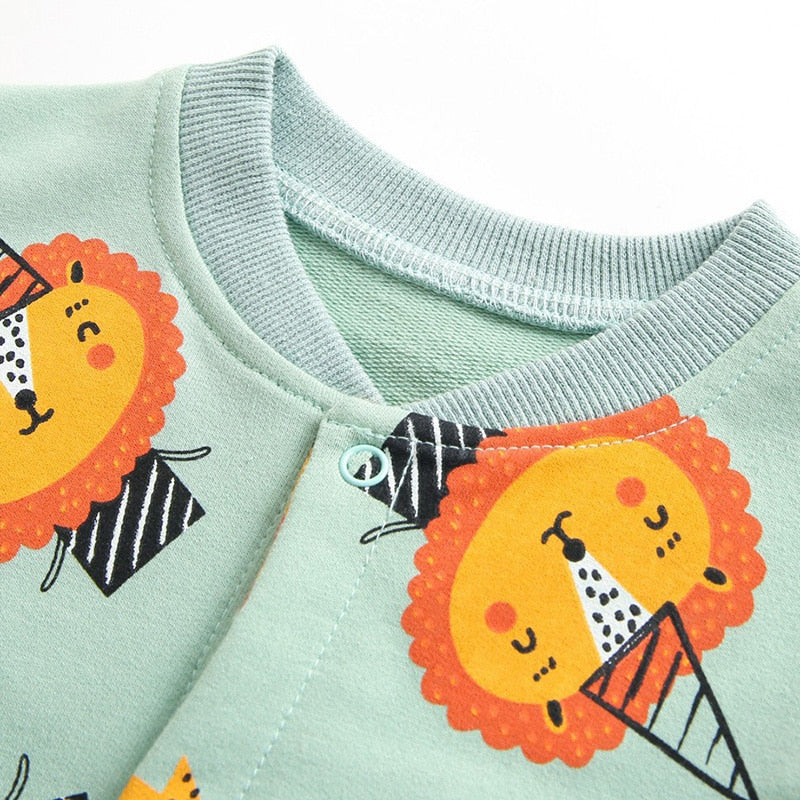 Cute Cartoon Baby Jumpsuit