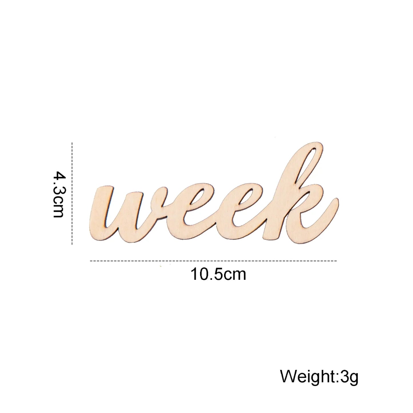 Handmade Baby Milestone Card