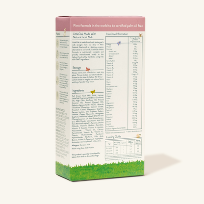 LittleOak Stage 1 Natural Goat Milk Infant Formula Sachet (0-6 months)