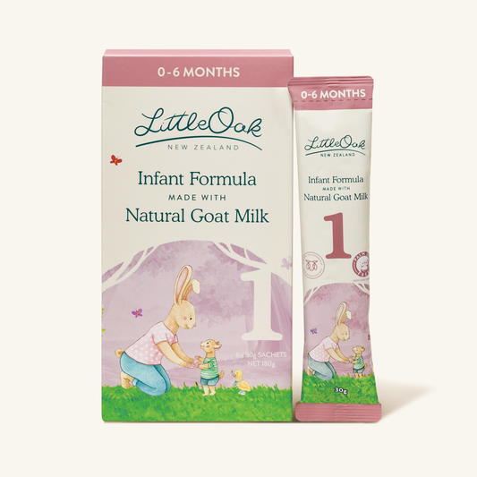 LittleOak Stage 1 Natural Goat Milk Infant Formula Sachet (0-6 months)