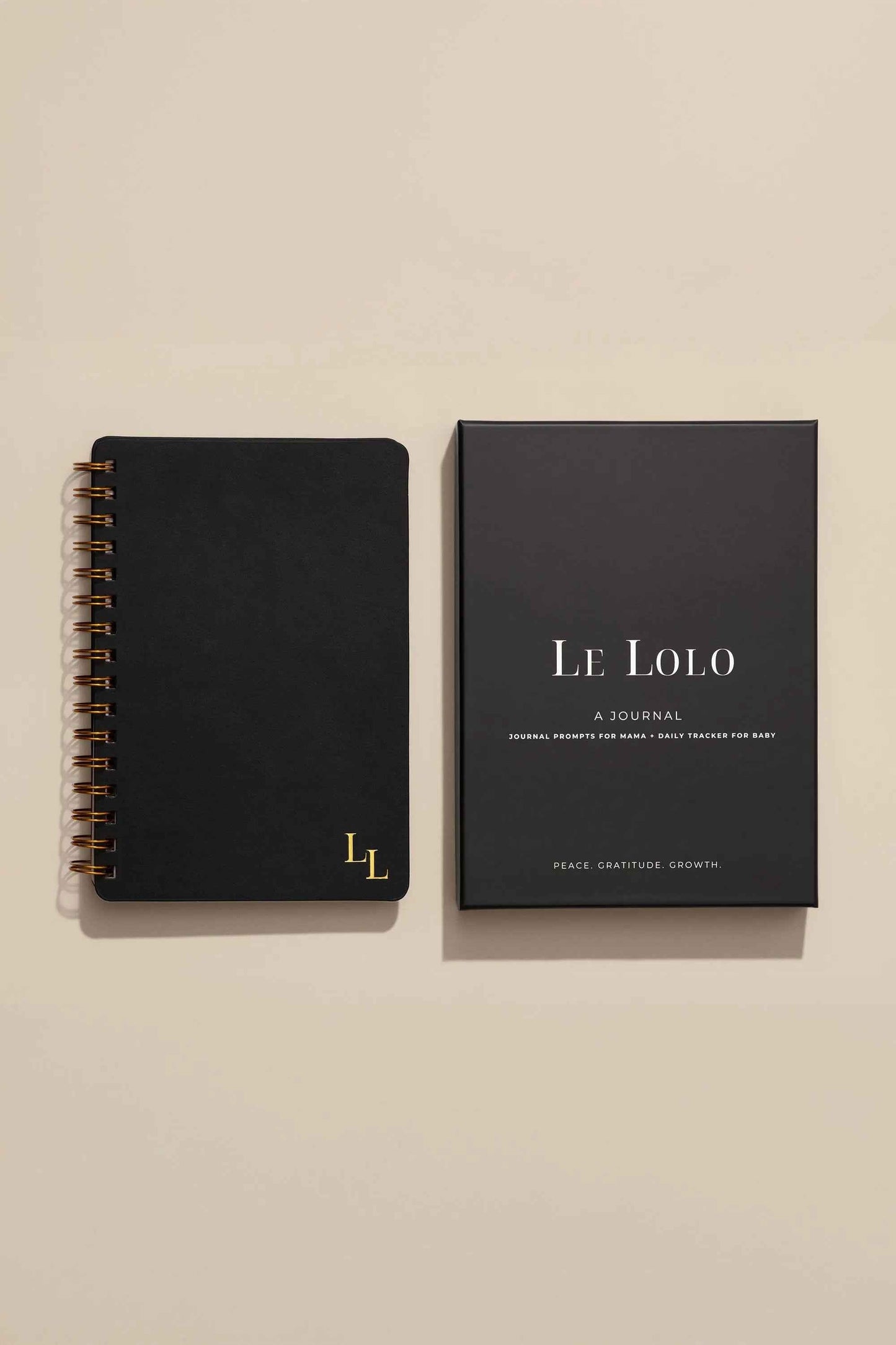 Postpartum Journal: Prompts for Mama + Daily Tracker for Baby
