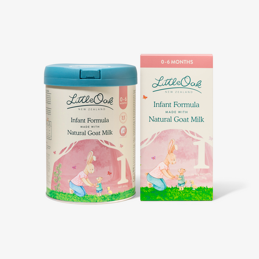 LittleOak One and One Bundle - Natural Goat Milk  Infant Formula Stage 1