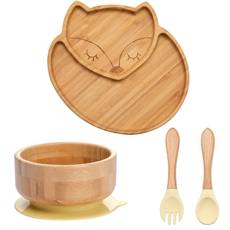 Bebe Bamboo Plate Set