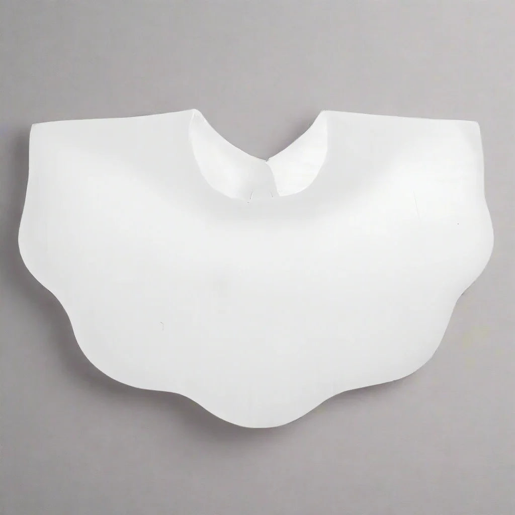 Muslin Round Petal  Infant Bib