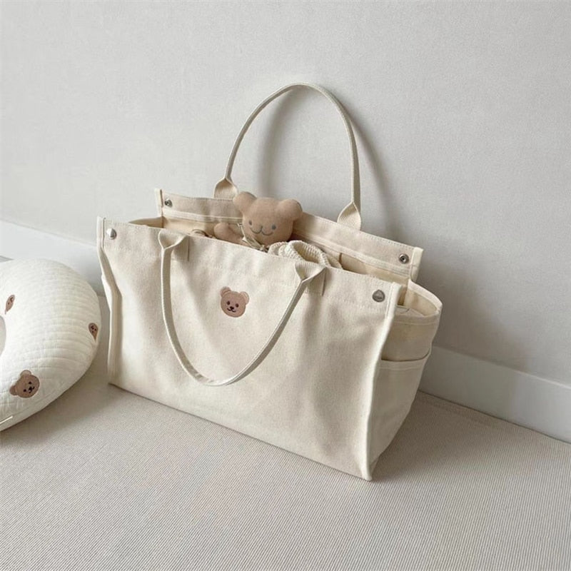 Canvas Tote Stroller Bag