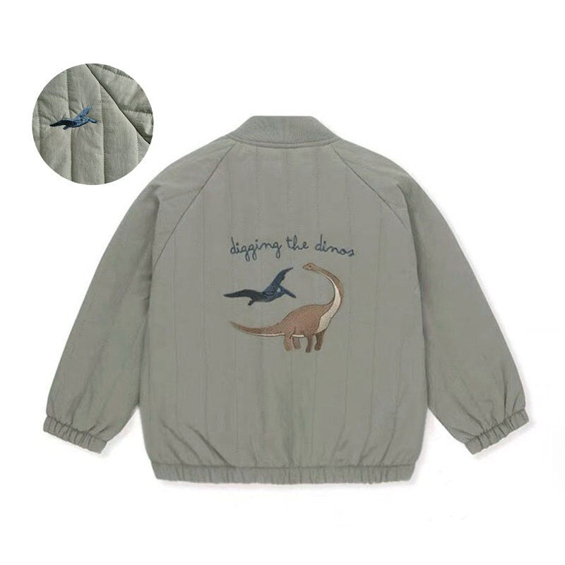 Kids Embroidered Patch Jacket