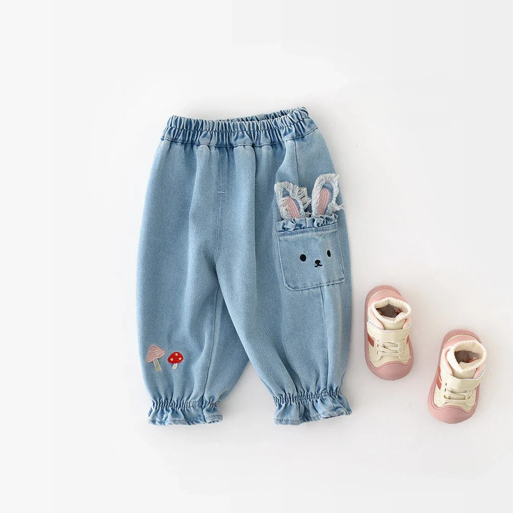 Casual  Loose Bunny Pants
