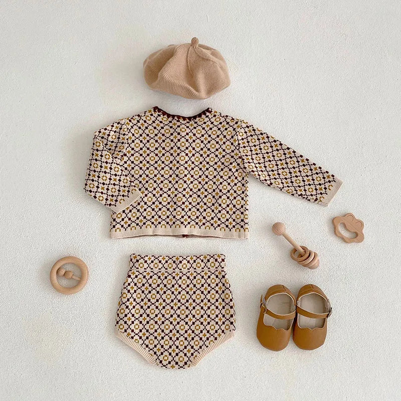 Knitted Cardigan Euro Outfit
